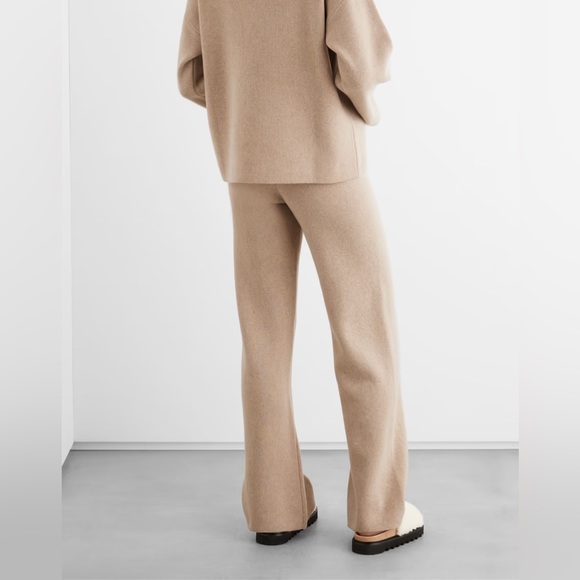 Iris & Ink (Chloe Mélange wool wide leg pants) - Picture 3 of 7